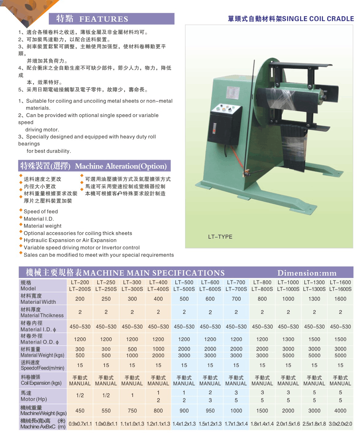 自動(dòng)材料架-300雙頭兩料架